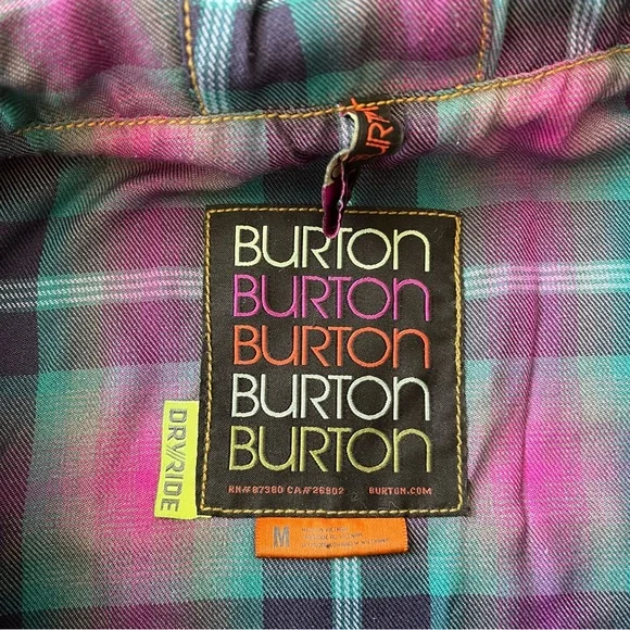 Burton Dryride Denim Jacket with Hood - Picture 3 of 11